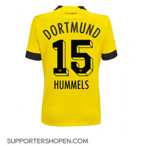 Borussia Dortmund Mats Hummels #15 Hemma Matchtröja Dam 2022-23 Kortärmad